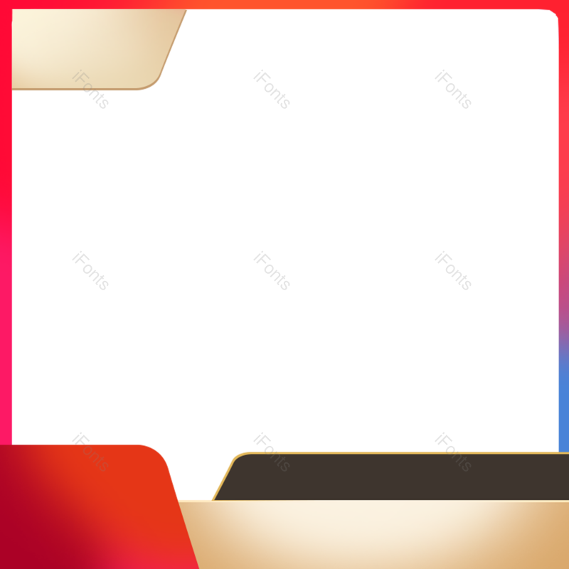 618图片,主图元素,主图边框PNG,年中大促免抠素材